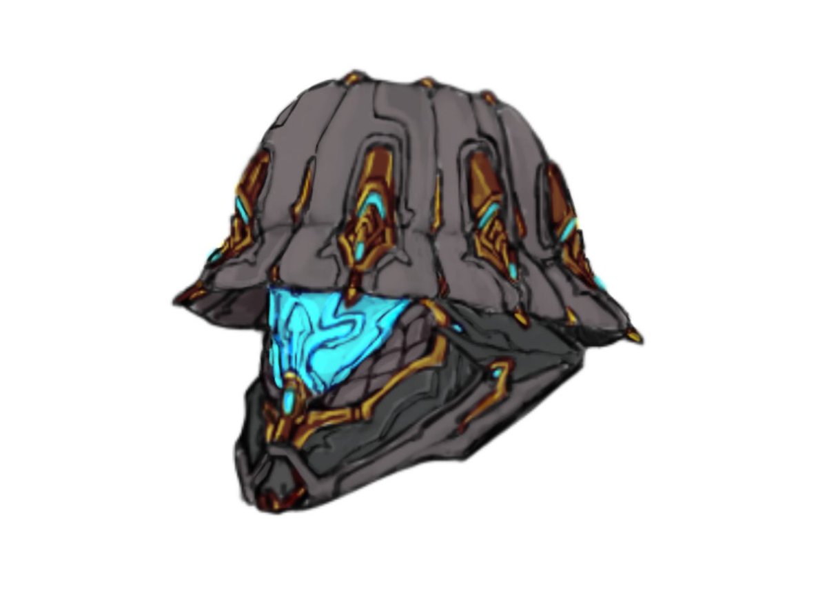 Lua_Luminary's tweet photo. Rough sketch of a Vauban Heirloom alternate helmet.
#Warframe #warframefanart #conceptart https://t.co/YT3yAPUwSG