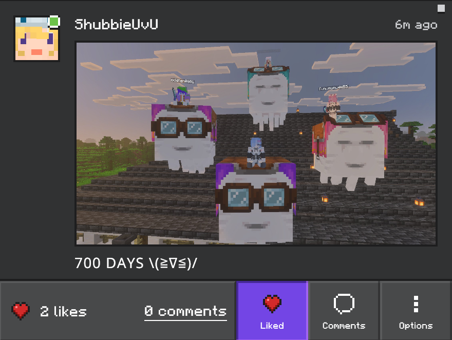 kanari_iiii's tweet photo. 700 days w/ @ShubbieUvU @minimal_tumu @odddaikon (～￣▽￣)～
#AriiRealm https://t.co/zH5M0DIwpc