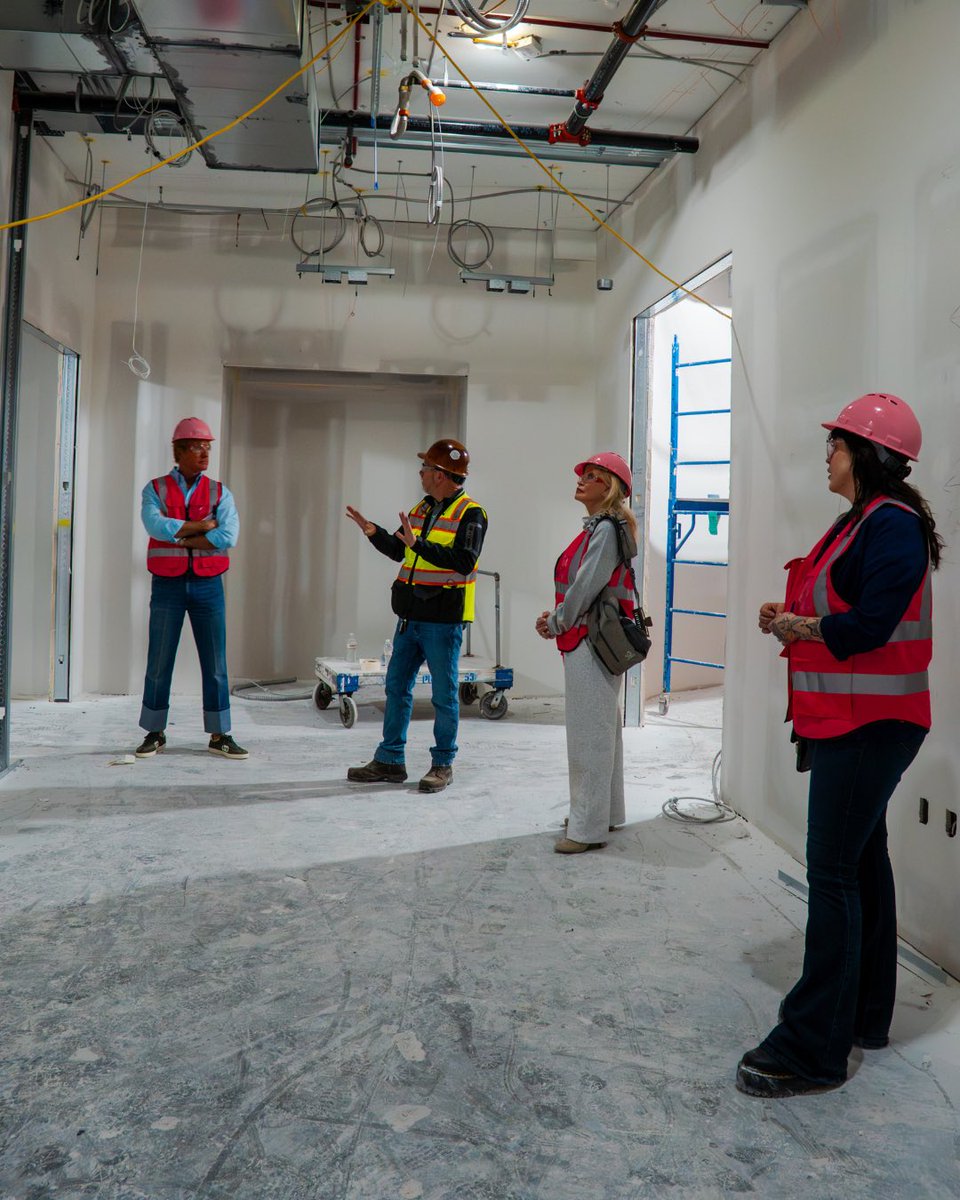 Hard hats on! The Dolly's Life Of Many Colors Museum creative team has been busy getting things together for opening this summer and we cannot wait to share it with you! Reserve your tickets today at dollyslifeofmanycolors.com 🦋