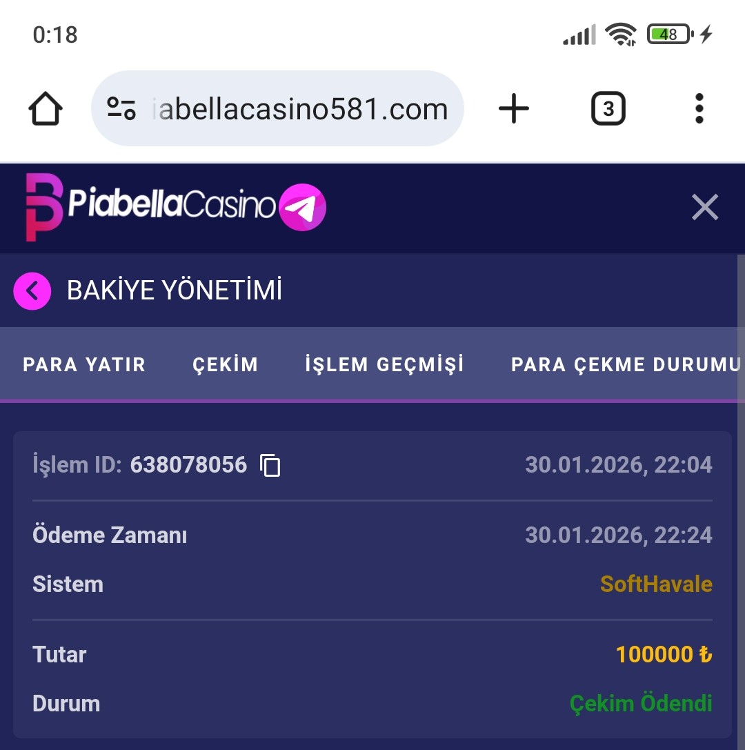 ali06217329's tweet photo. @PiabellaTr_Cas #PiabellaCasino teşekkürler sorunsuz çekim https://t.co/di9x8w0m8j
