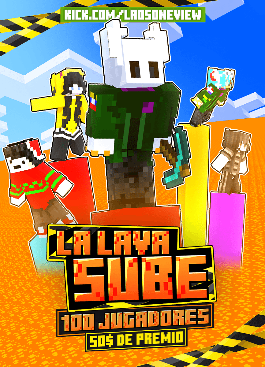 100 JUGADORES PERO LA LAVA SUBE YA MISMO!!!!!
🔥

VEN SI QUIERES PARTICIPAR

LINK EN LA RESPUESTA