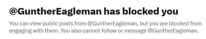 Gotta practise my social skills, it seems. 
Was it the banana thing, Gunther ..?