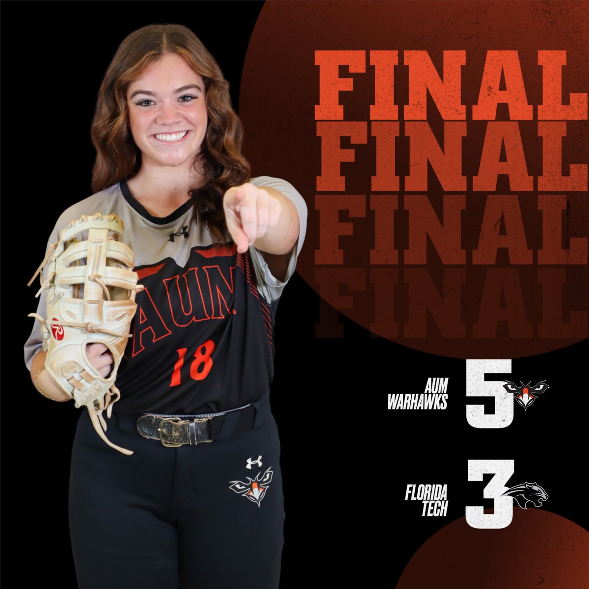 🥎AUM Softball tweet media