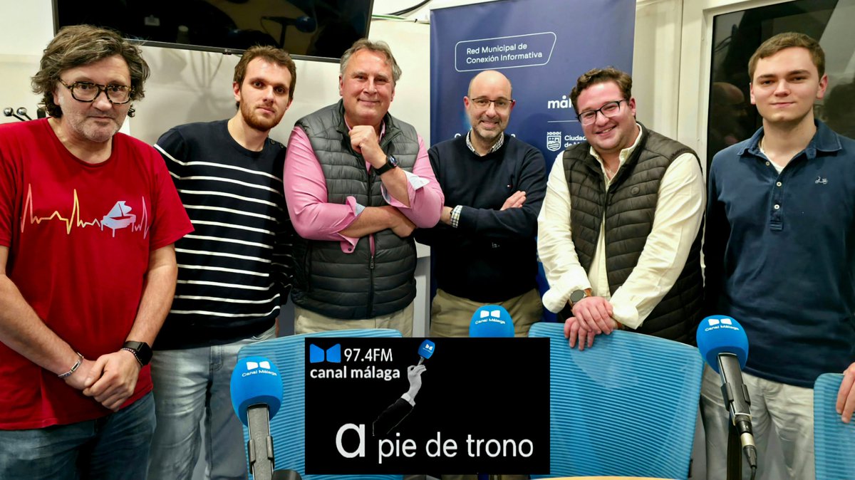 APDT-14ªtemp
con <a href="/FrancisMarquez_/">MUNDO COFRADE 18ªtemp. / A PIE DE TRONO 14ªtemp.</a> en <a href="/CanalMalagaRTV/">Canal Málaga RTV</a>

Jueves-29ene
canalmalaga.es/videos/detail/…

■En el estudio:
●FRANCISCO ESCAMEZ SANTIAGO
HM <a href="/ArchiSangre/">Archicofradía de la Sangre</a>
■Hablaremos con:
●JUAN ROSÉN
●ALEJANDRO CEREZO
Cuaresma en San Julián
Cuaresma en San Julián
■Agendas y noticias cofrades