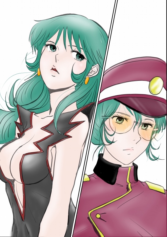 #今月かいた絵を晒そう
色付き 