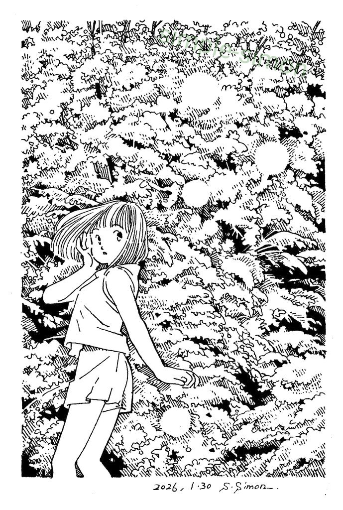 おはようございます☀️朝の再掲のお時間です。
「森の声」
表現の仕方を試行錯誤しながら描いた絵です(いつものことですが)。
また形を変えて挑戦します🙂‍↕️

本日も良い1日を! 