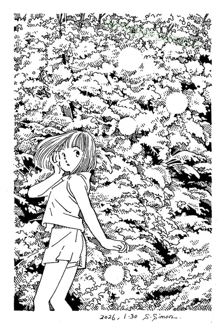 おはようございます☀️朝の再掲のお時間です。
「森の声」
表現の仕方を試行錯誤しながら描いた絵です(いつものことですが)。
また形を変えて挑戦します🙂‍↕️

本日も良い1日を! 