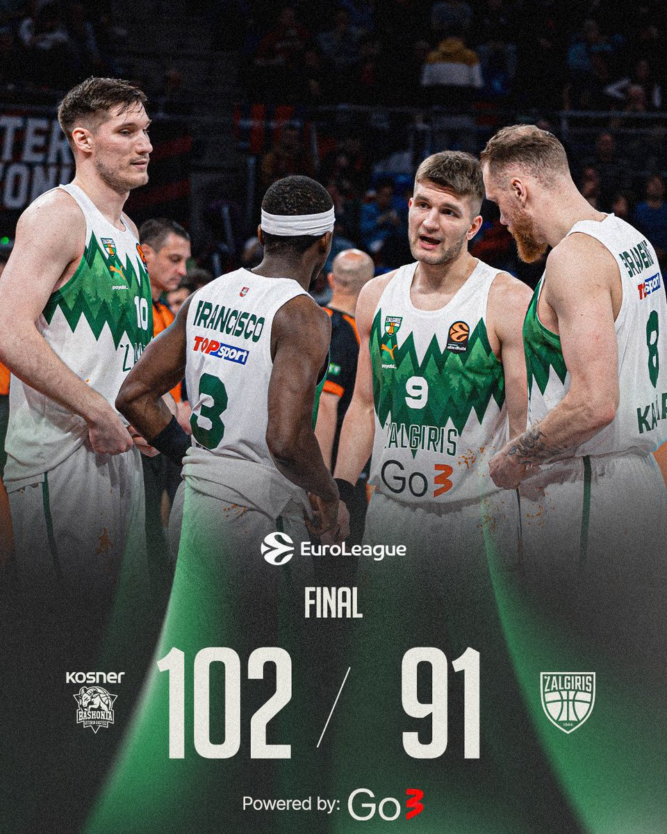 BC Zalgiris Kaunas tweet media