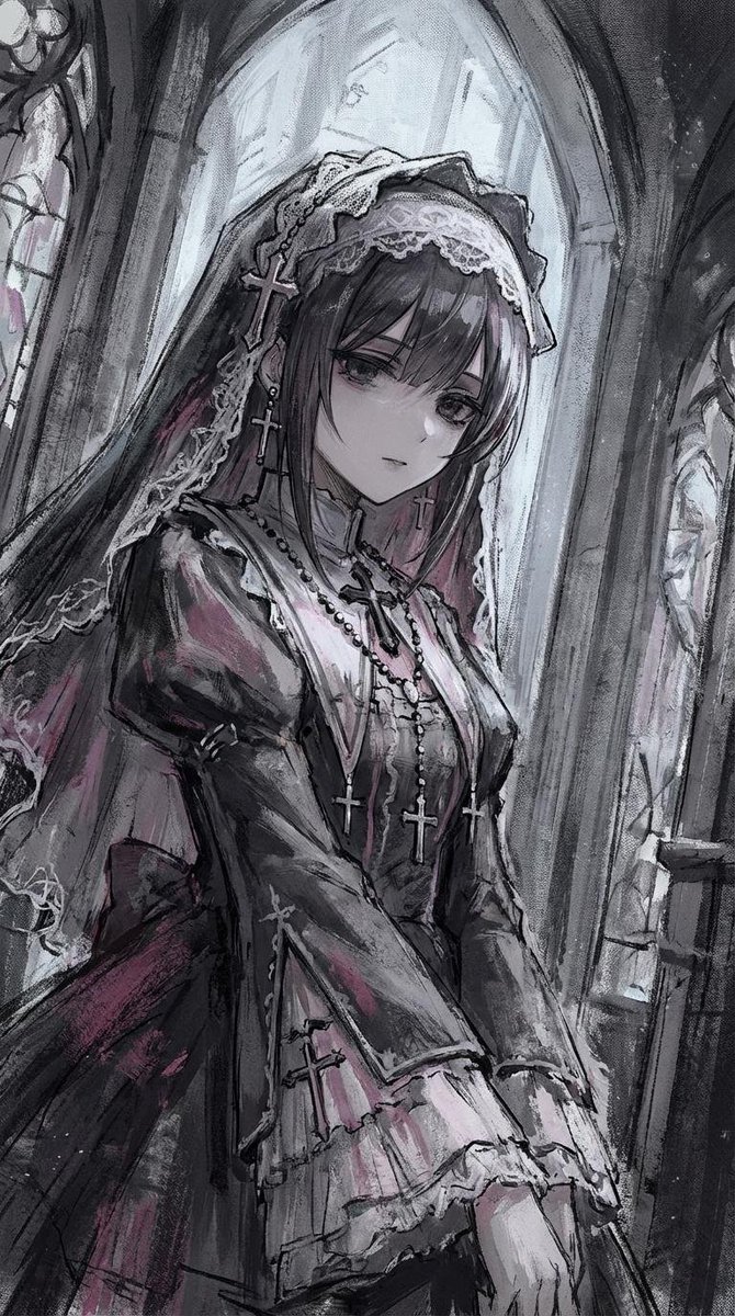 ゴスロリっぽい】 このスタイルはこっち系がやっぱ似合うな～