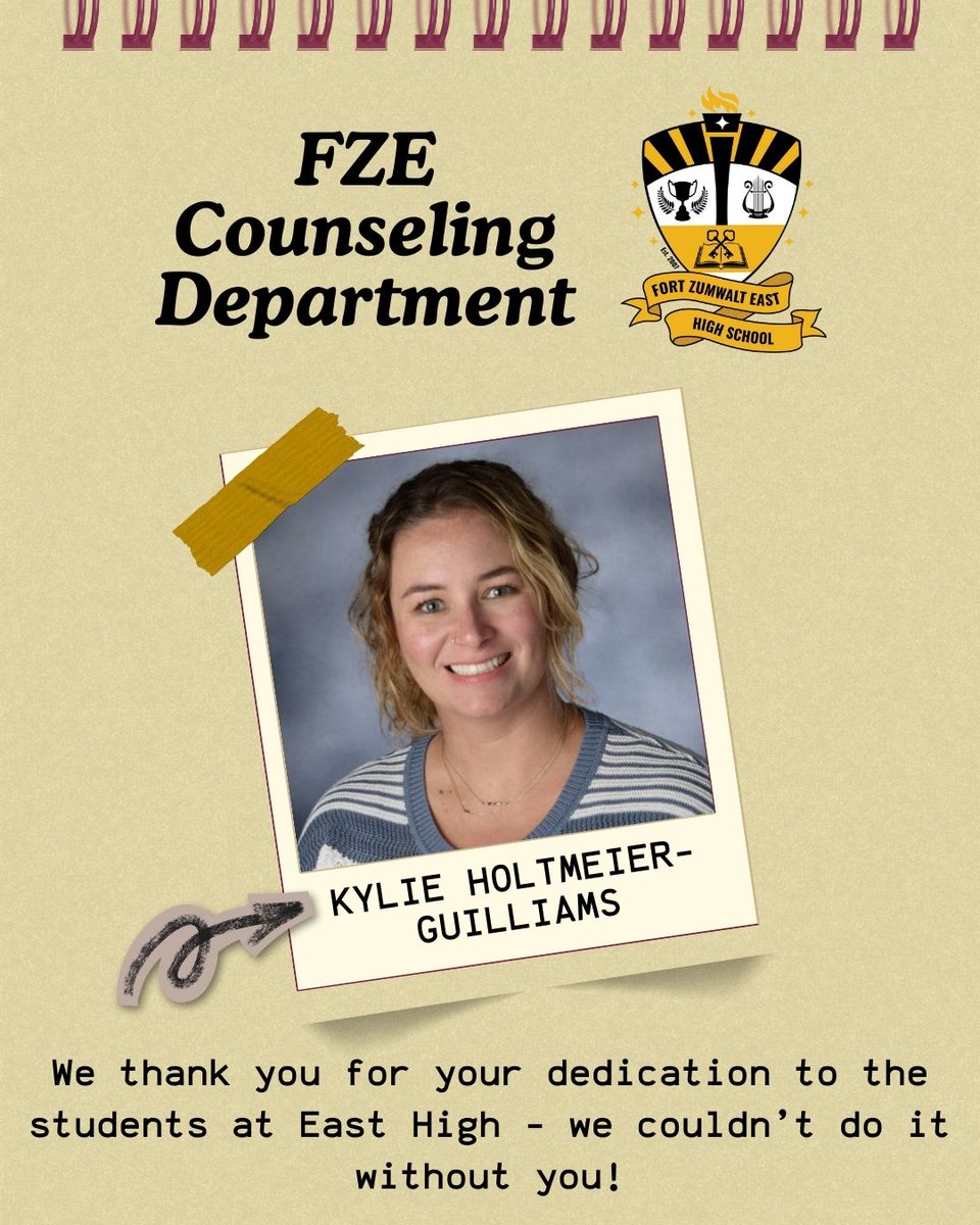We 🖤🧡 OUR East High Counselors!!!
