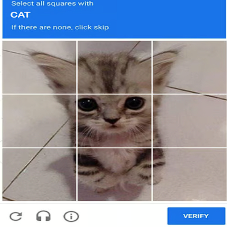 KyroDEV's tweet photo. there's only one way to stop this AI madness, and that's a catcha. https://t.co/f0DqML77og