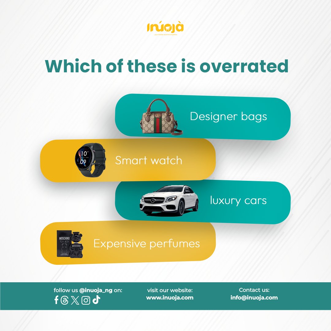Inuoja_ng's tweet photo. ‌If you were asked, which one would you pick? 🤷‍♂️

#AllInOnePlace #ShopEverything #NaijaDeals #InuojaShowcase #FindItHere #Inuoja https://t.co/c6UbpyL4KY
