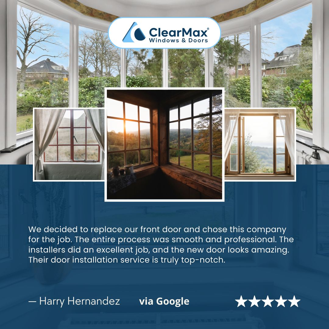 Clear_Max_'s tweet image. Professional, dependable, and trusted by homeowners. Quality service and reliable timelines make all the difference.

#ClearMaxWindows #CustomerReview #ProfessionalService #WindowReplacement #HomeUpgrade #TrustedService