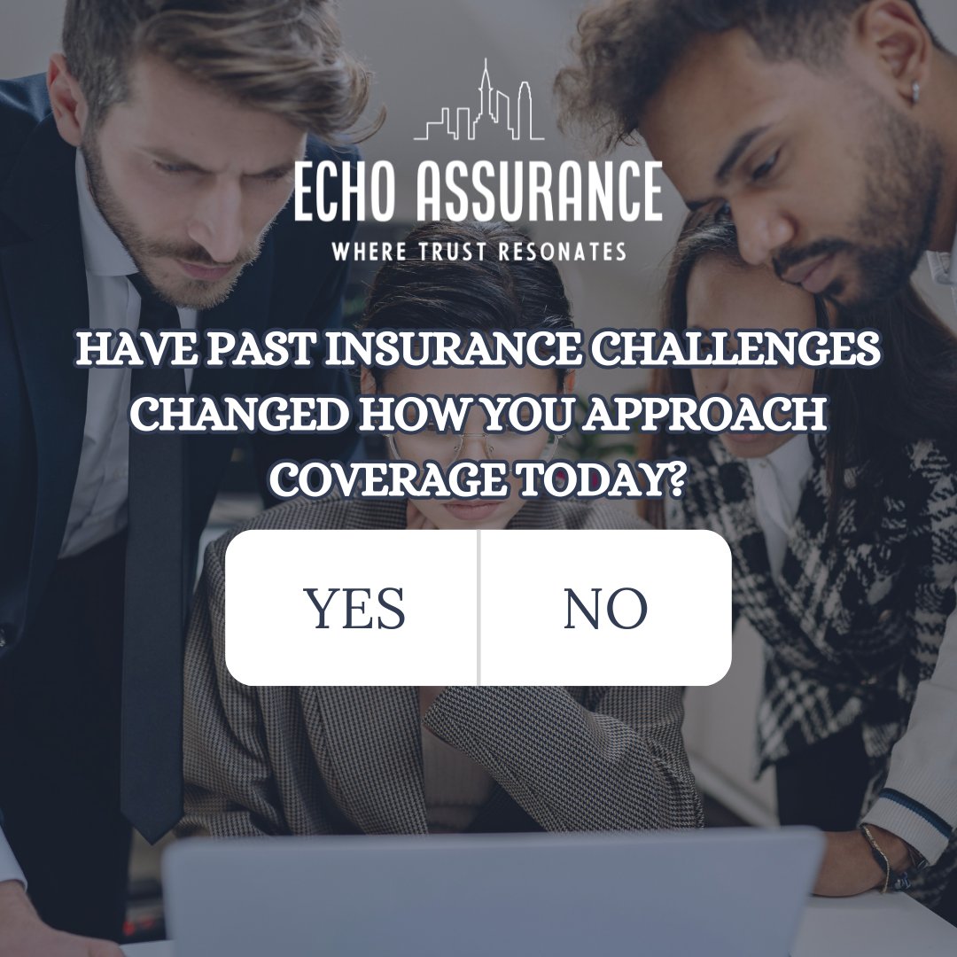 echoassurance's tweet image. 🛡️ Experience shapes protection.

Have past insurance challenges changed how you approach coverage today? 🤔

👇 Vote now &amp;amp; DM us to see how Echo Assurance builds smarter coverage.

#EchoAssurance #RiskManagement #SeniorLivingOperators