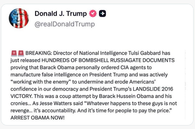 Geeze, his ego knows no bounds. How about arresting somebody relevent in todays events. Omar?
