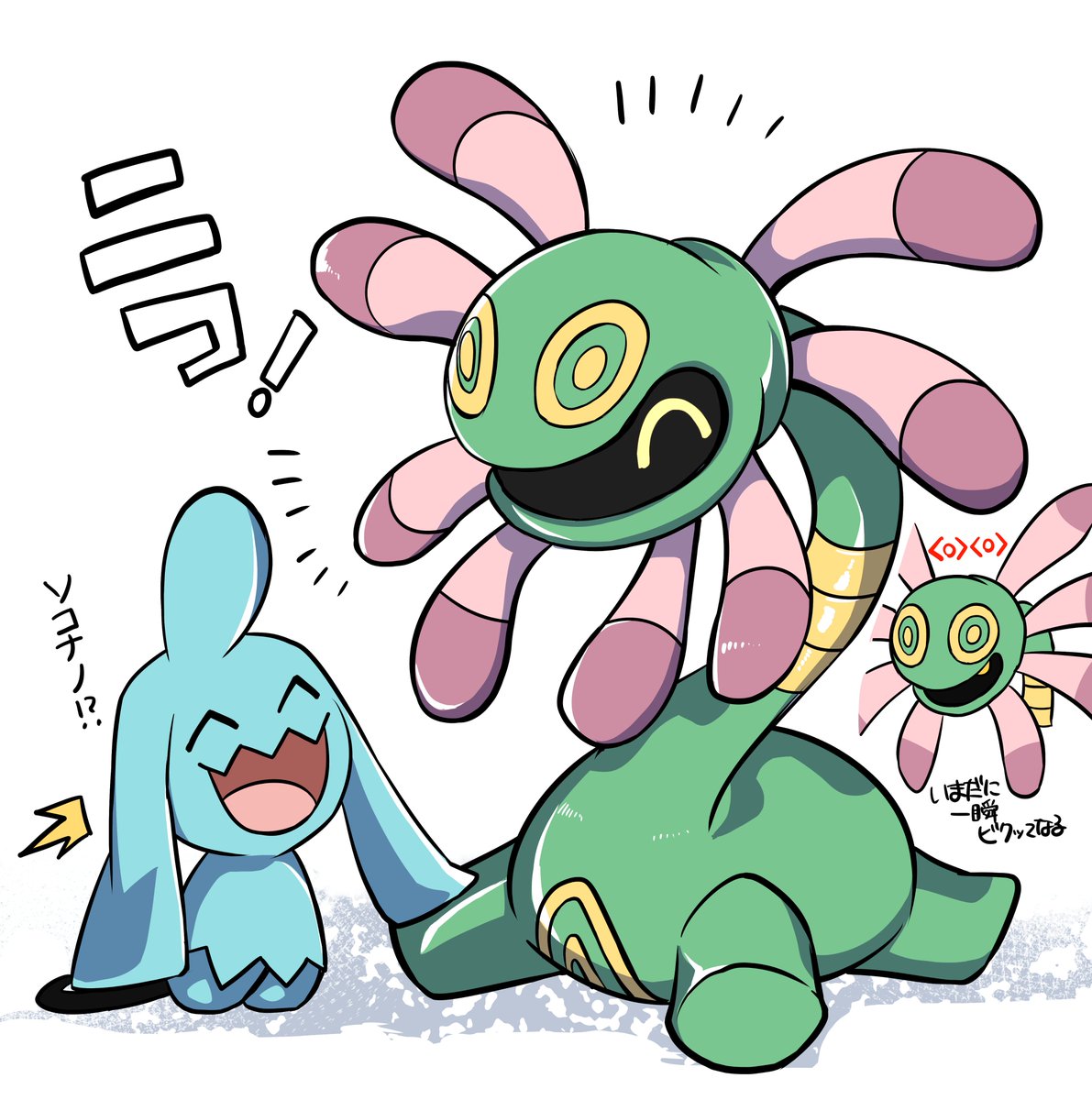 yuuuuma03's tweet image. ホウエン描き散らし