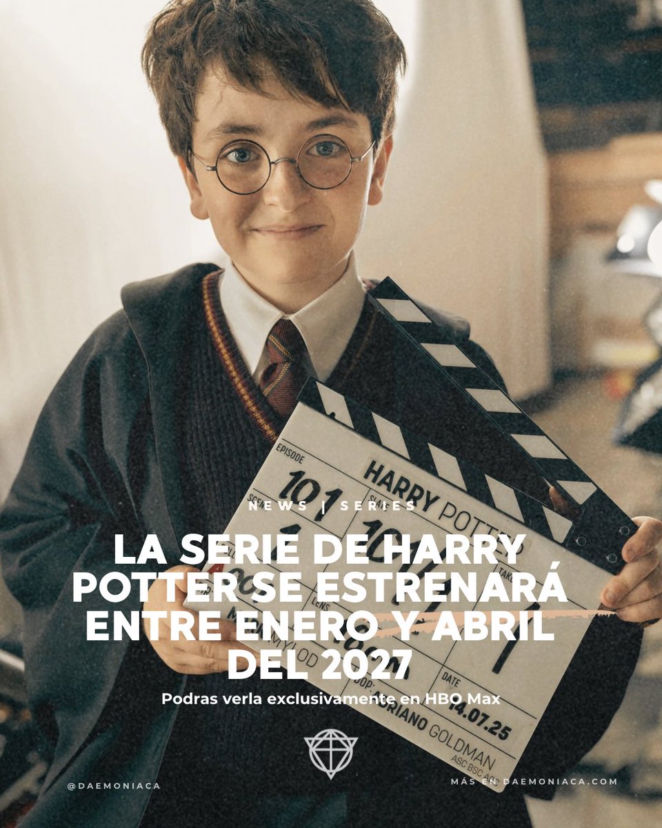 🧙‍♂️📺 La serie de Harry Potter ya tiene ventana de estreno

La temporada 1 de la nueva serie de Harry Potter se espera entre enero y abril de 2027, de acuerdo con declaraciones oficiales de Casey Bloys, Chairman y CEO de HBO y HBO Max Content.

#HarryPotter #HBO #HBOmax #Series