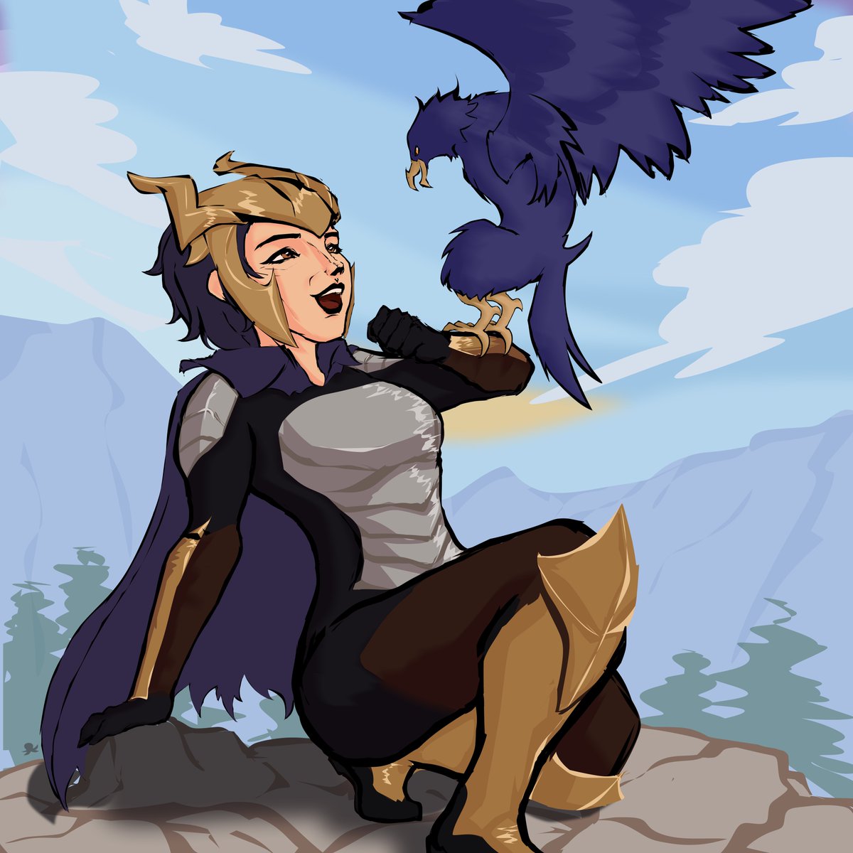 keri_spk's tweet photo. @ProfeAndresX quinn y valor 🏹💙 https://t.co/ZbbZ3OcALc