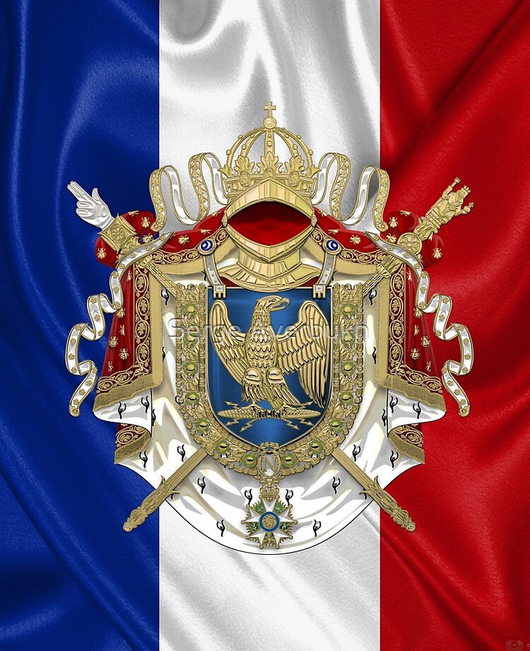 Imperial Napoleonic flag of France (1804-1815).