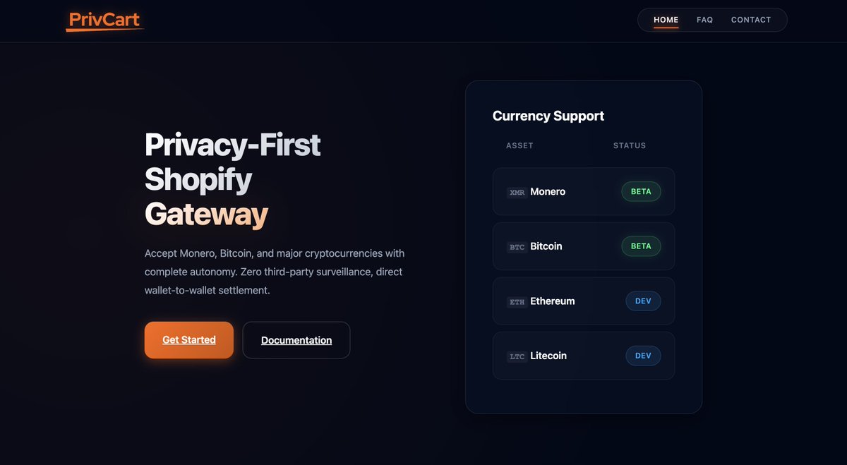 PrivCart tweet media