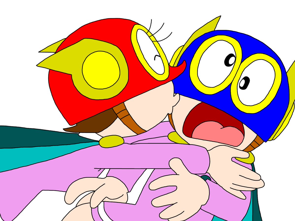 パーマン3号 「あたしと同じマントの スカートパーマン1号