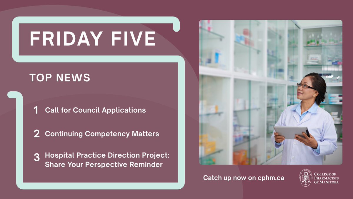 TheCPhM's tweet photo. Stay up to date on the latest regulatory quality assurance, and safety information in this week's Friday Five. To read it now click the link: https://t.co/S6QLT1aQC1 https://t.co/GRoctfsw5s