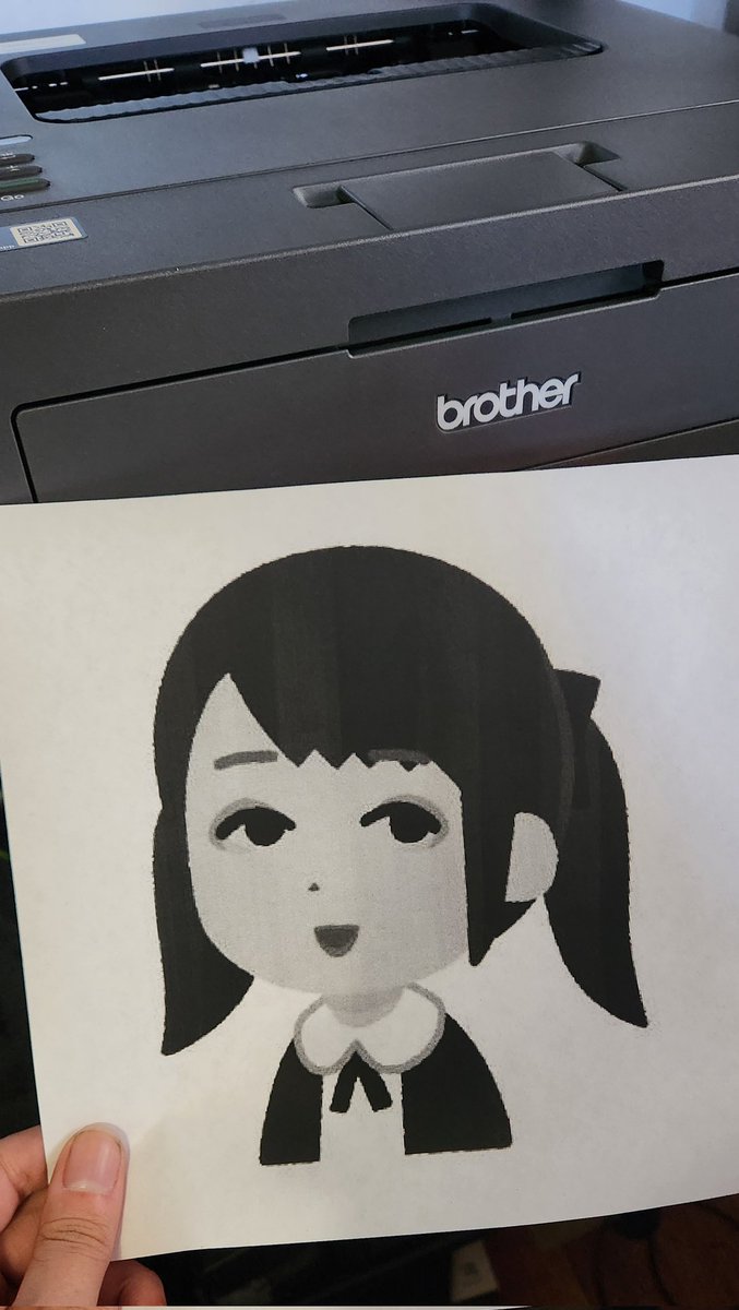 I bought a monochrome laser printer