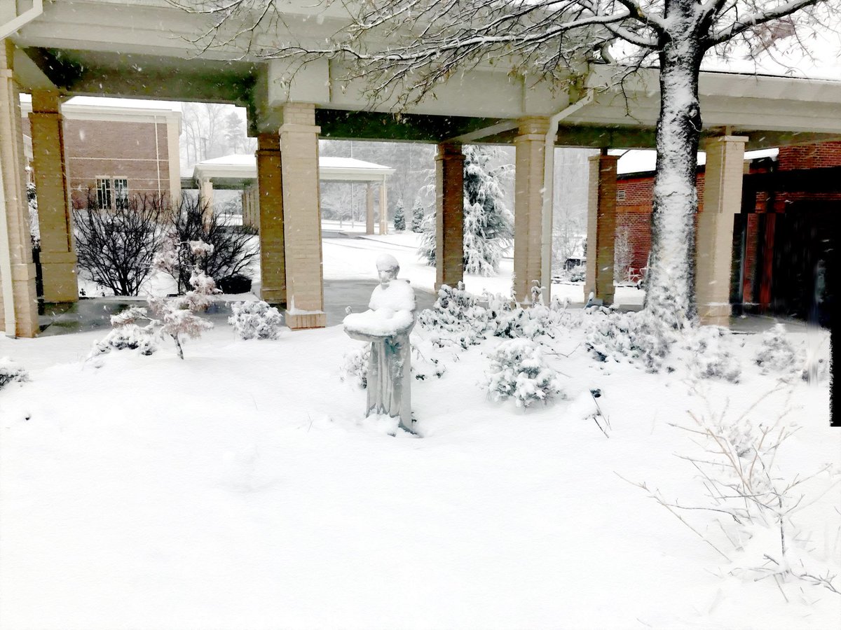 stmarknc's tweet image. As predicted, winter weather is expected to affect our area later this evening and into the weekend. Out of concern for the safety of our parishioners and staff, the church, Adoration Chapel, and parish buildings will close following the 7 pm Spanish Mass tonight (1/30). 

On…