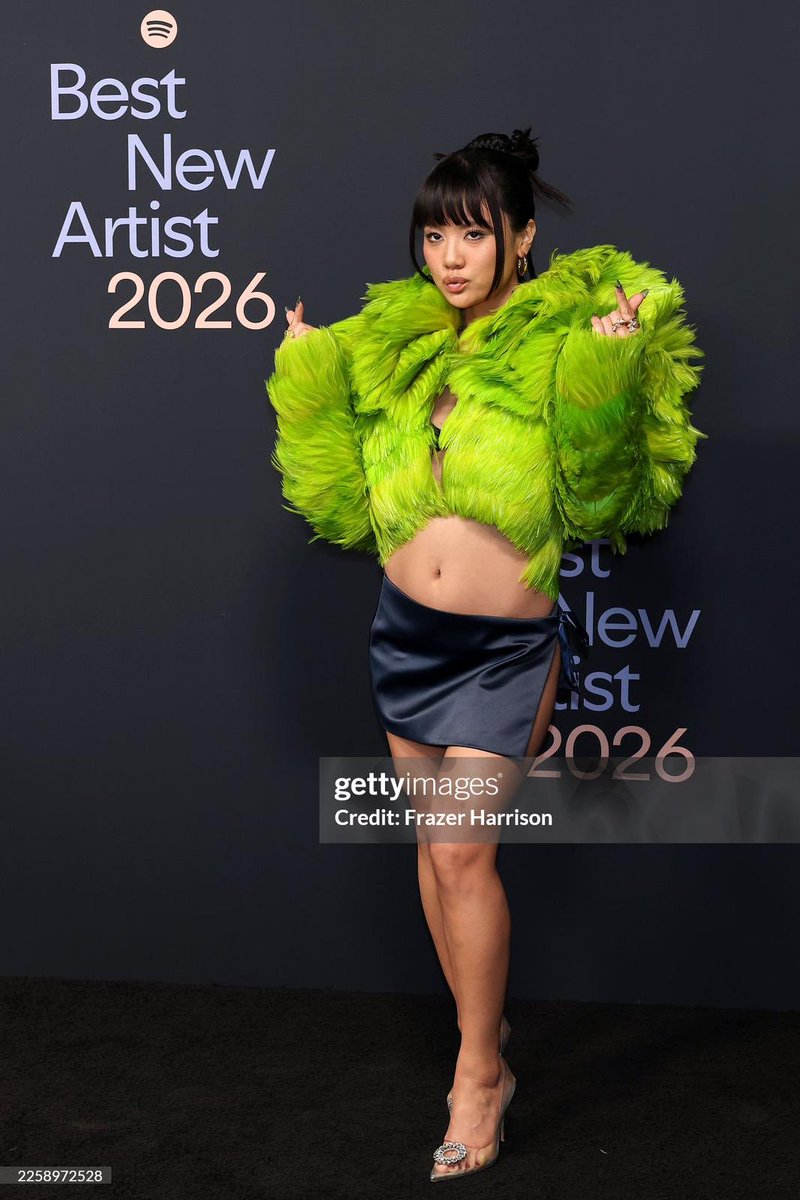 We love seeing Rei Ami of K Pop Demon Hunters step out in the FLOR DE MARIA Florci pumps for Spotify Best New Artist. #myflordemarias #kpop