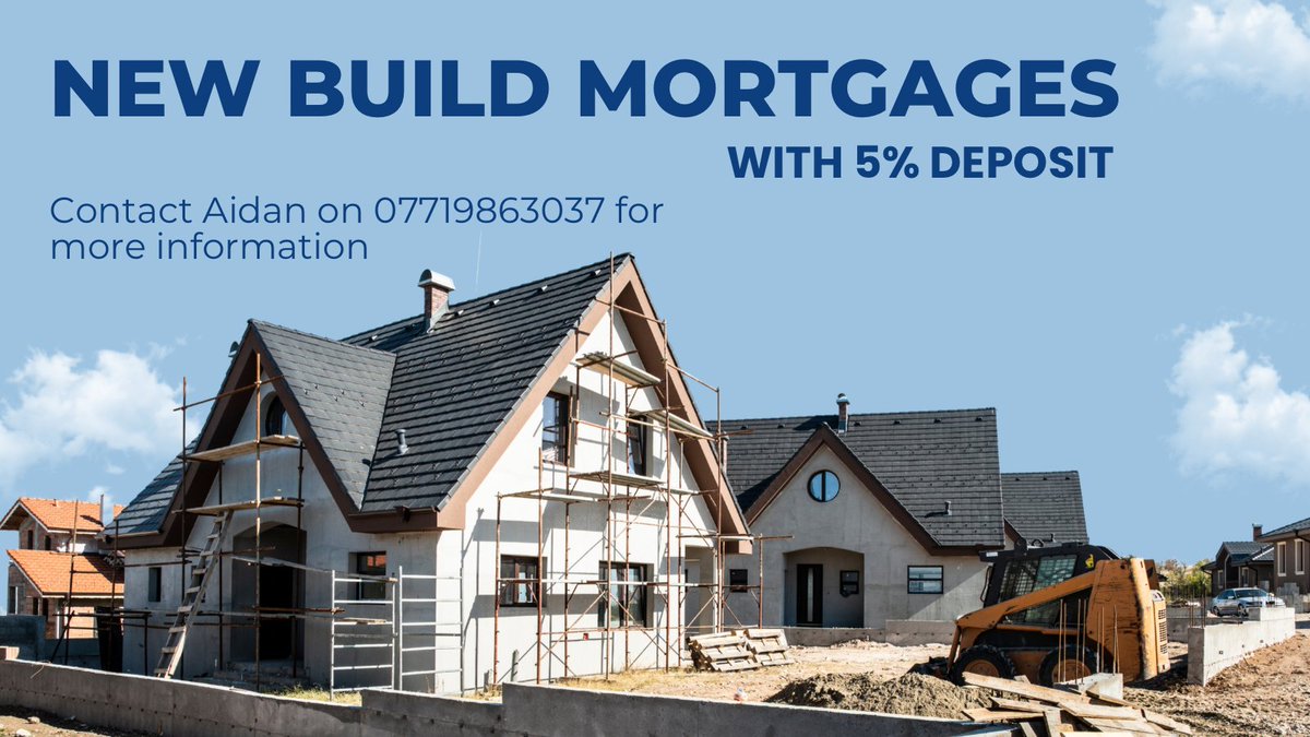 New low deposit mortgage options now available.  Suitable for new build.  Options for Sterling and Euro Incomes. Contact Aidan for more information on these great deals.

Disclaimer: Your home may be repossessed if you do not keep up repayments on your mortgage.
