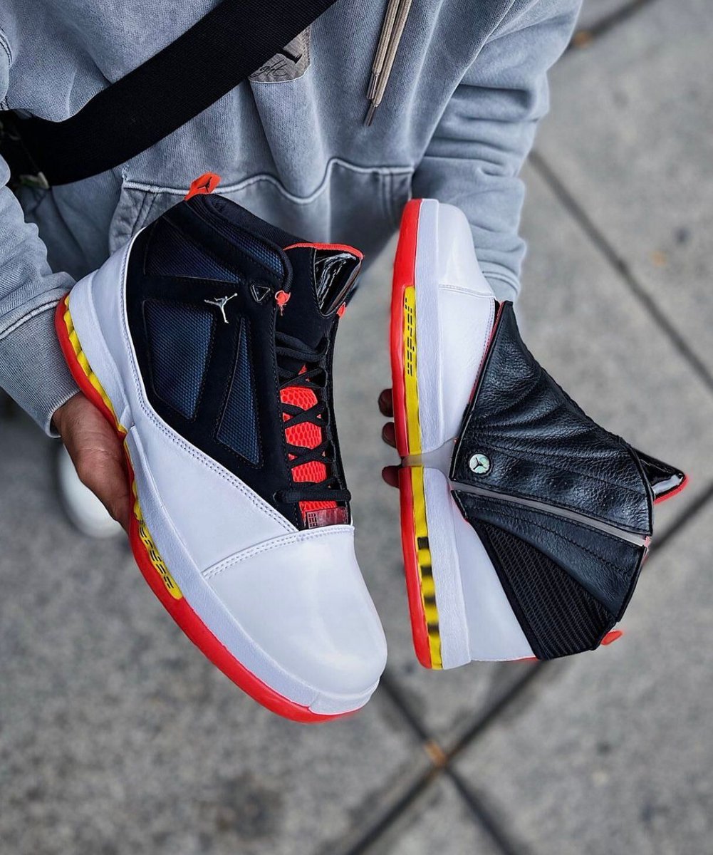 JustFreshKicks's tweet image. OVO x Air Jordan 16s 🔥🥵🦉
