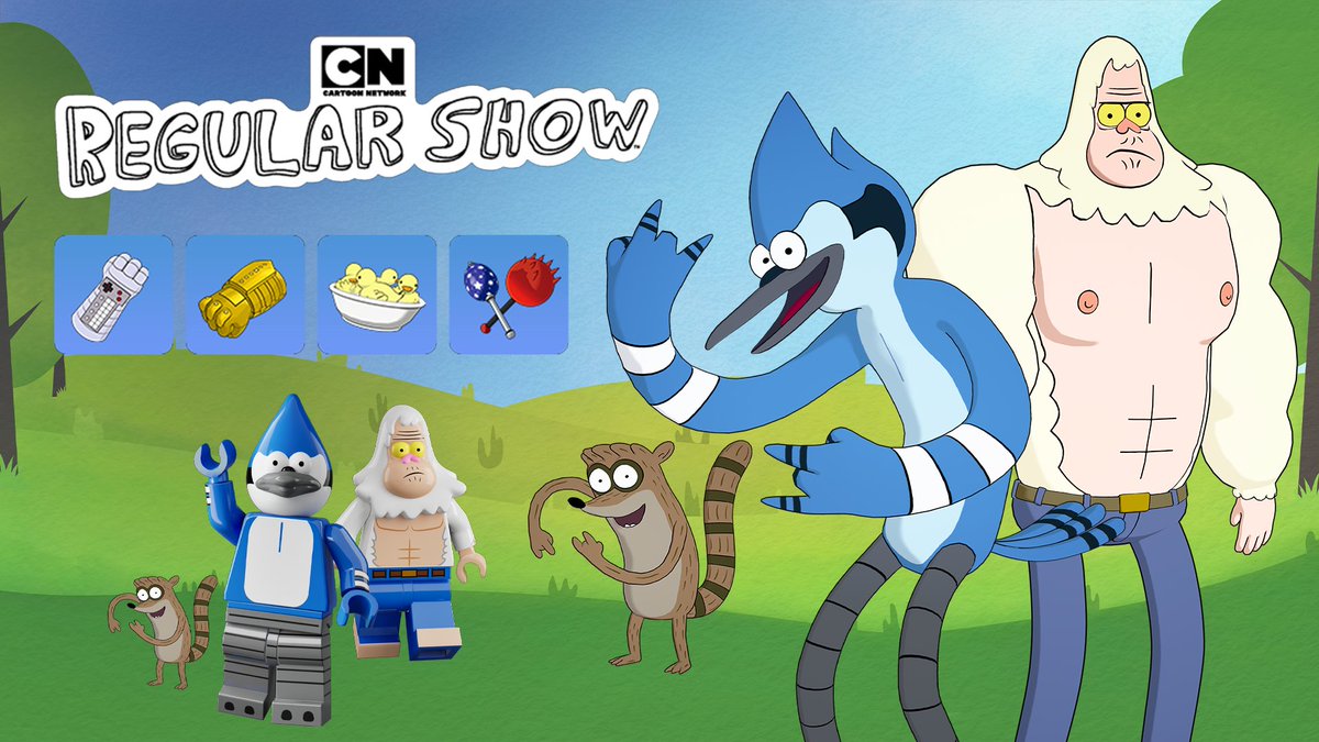 FireMonkey's tweet image. Regular Show Fortnite Shop Billboard