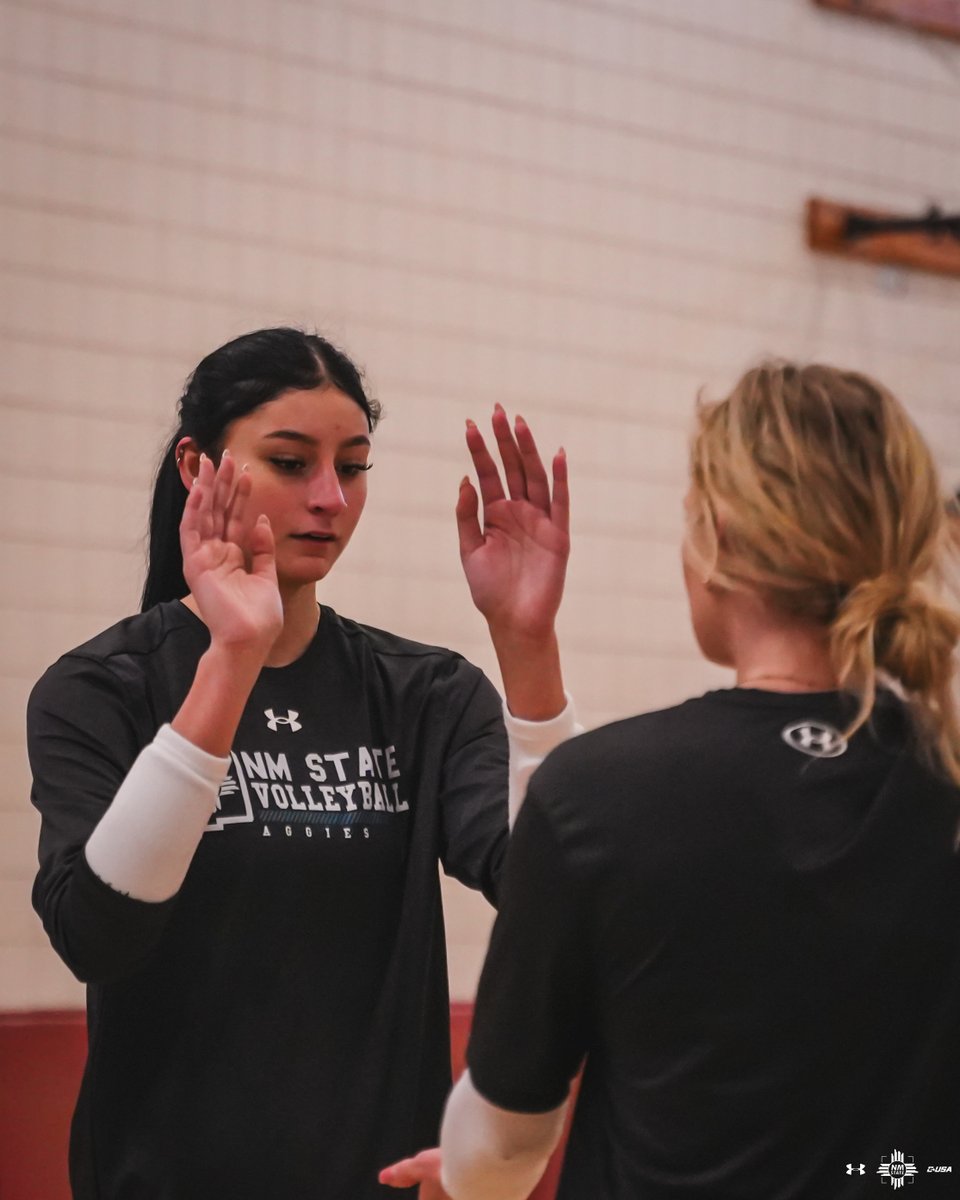 NM State Volleyball tweet media