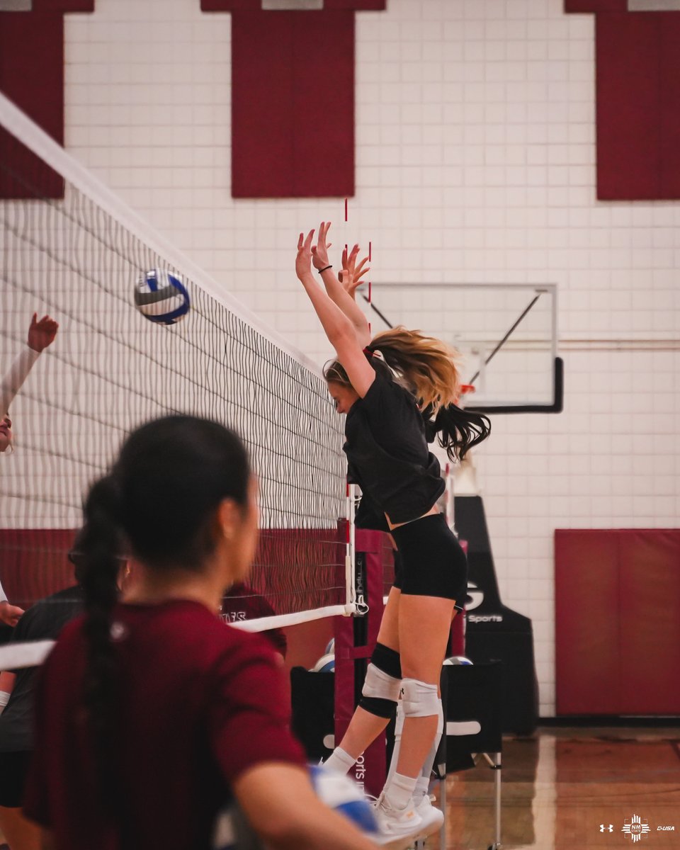 NM State Volleyball tweet media