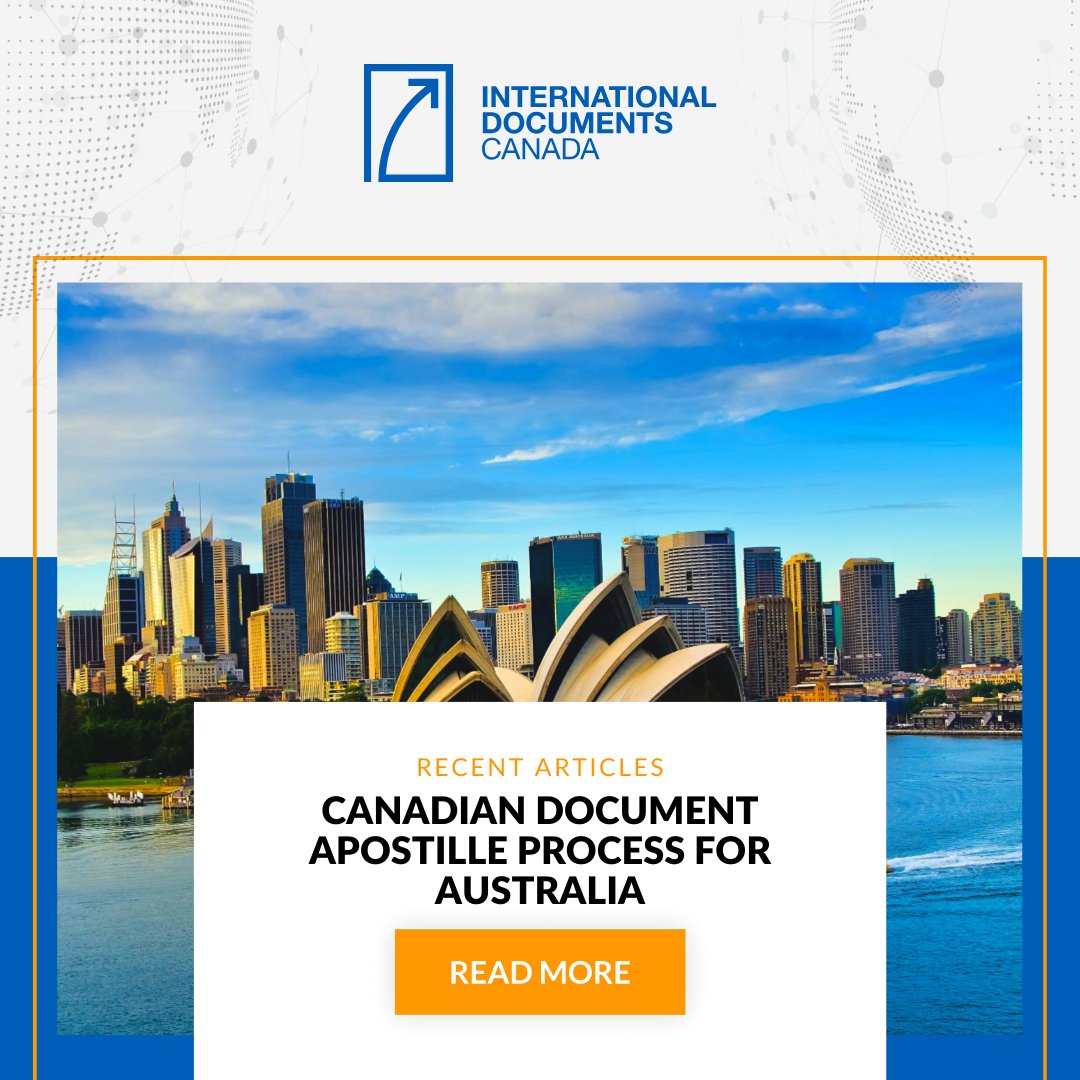 ApostilleCanada's tweet photo. Canadian documents headed to Australia? Apostilles are needed for recognition. Here’s what to do.

👉 https://t.co/6vDhjxKIq2

#AustraliaApostille #DocumentSupport #IDOCSCanada https://t.co/I4hCBeBKnM