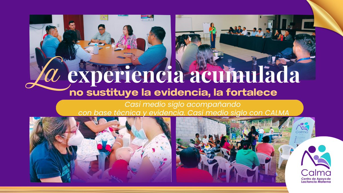 CALMASV's tweet photo. La experiencia, cuando se basa en evidencia, también cuida. 👩‍👶 https://t.co/WKHSn3bCLY