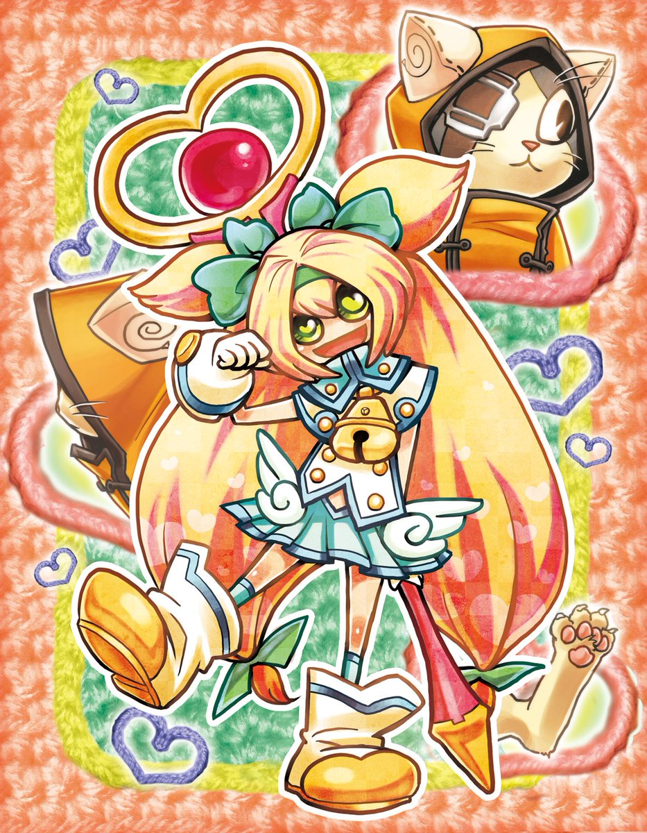 Platinum the Trinity &amp; Jubei - Kecho

#BlazBlue #ブレイブルー