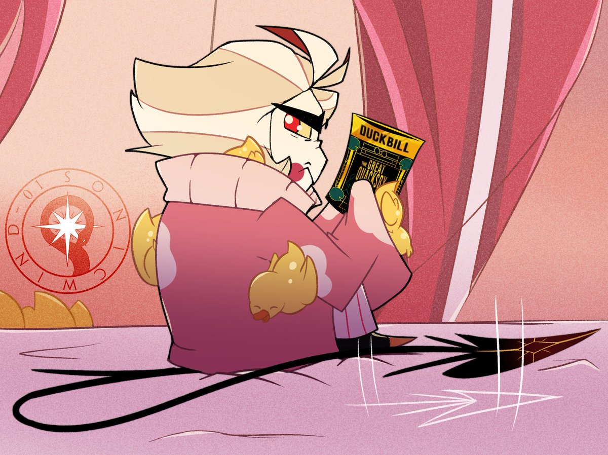 SonicWind_01's tweet photo. "Not a single one of them has good taste in musical theater. " 😠
#HazbinHotel #LuciferMorningstar https://t.co/Q0DjVcD3qO