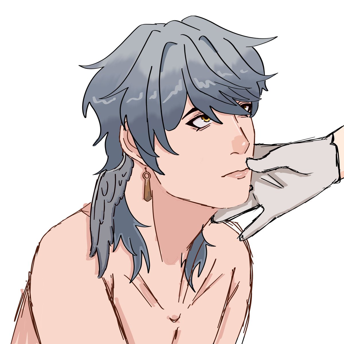 ivorillusion's tweet photo. Sunday was a good boy, so he gets his reward #HonkaiStarRail #SundayHSR #Galladay https://t.co/IbYgyqMbbB