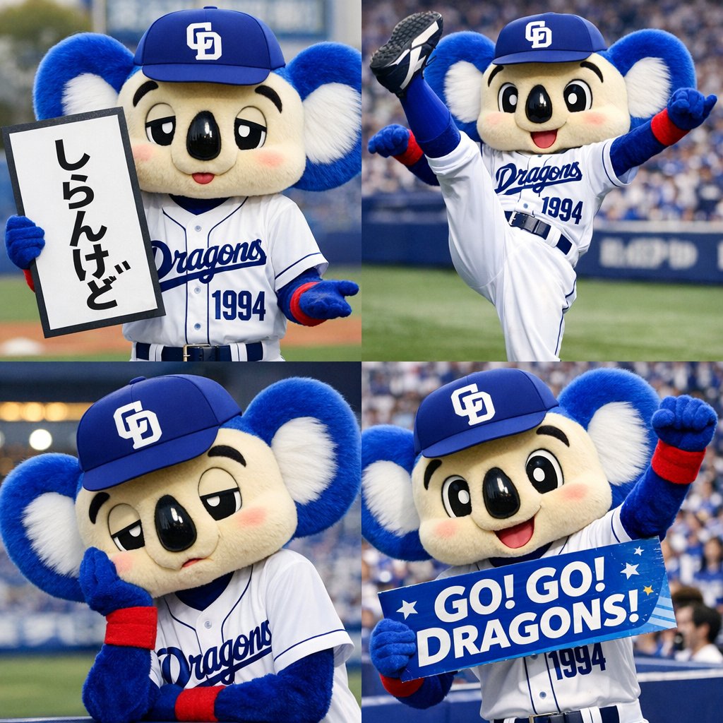 ドアラの画像作って
と頼んだ結果
1枚目Gemini  2枚目ChatGPT