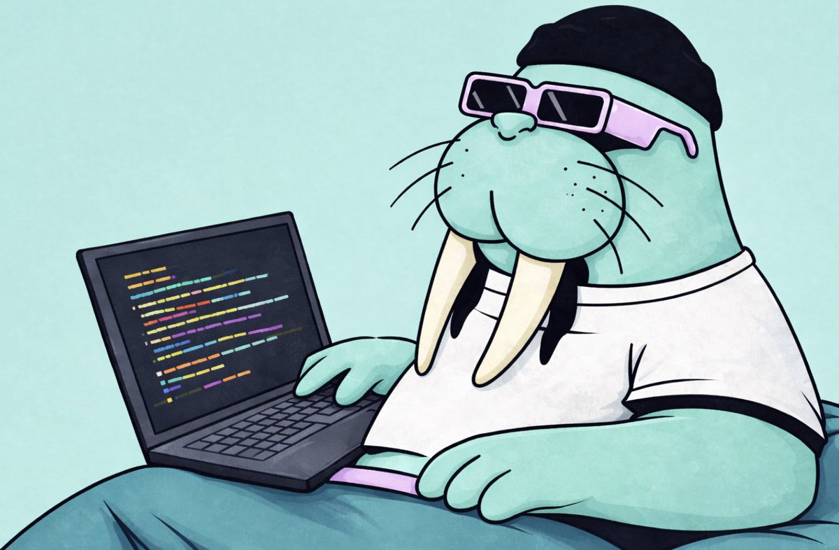 Co-Founder just vibe-coded a decentralized publishing app during lunch.

It’s called Walrus Pages 👇