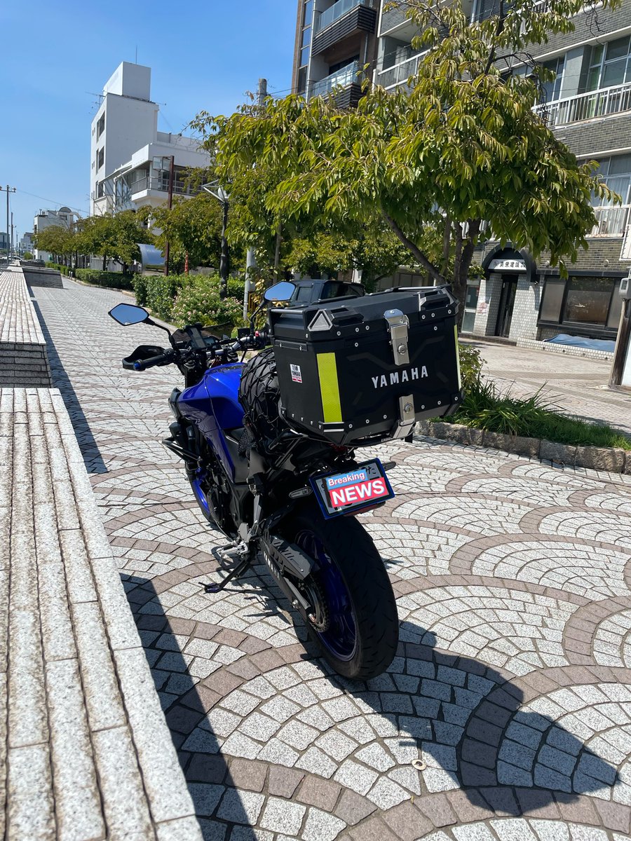 YAMAHA_MTSP's tweet photo. フルカスタムで広島まで行った時の写真出てきた
#yamaha  #mt03 https://t.co/ALkB73LRv2