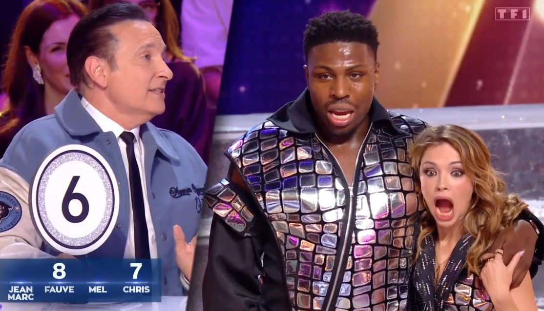 jean-marc généreux qui met 6 à marcus ?????? ptet qu'on est chez les fous #DALS