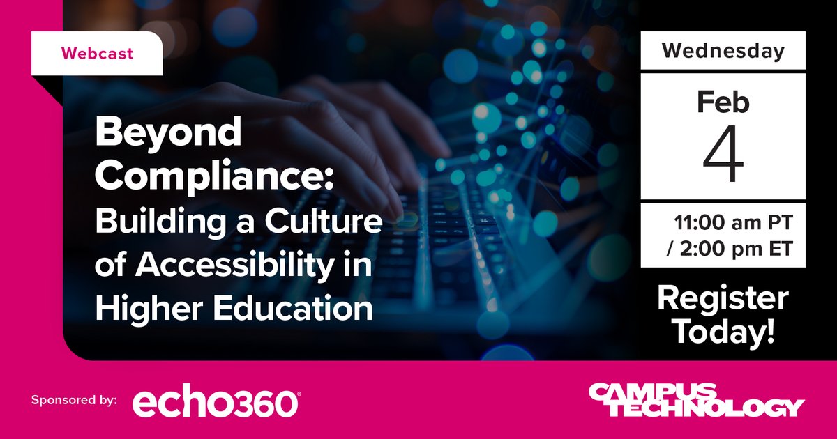 Campus Technology tweet media