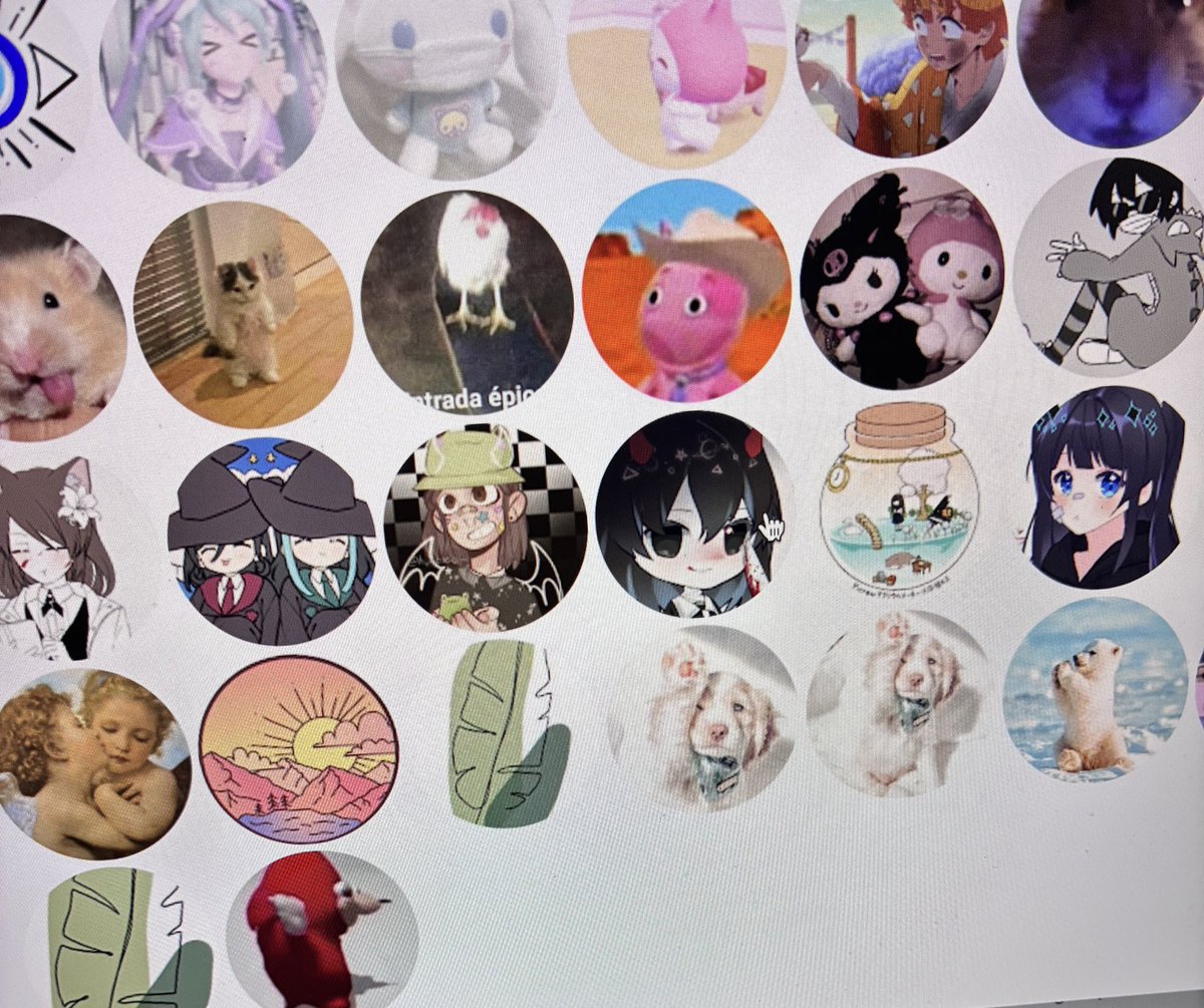 my old pfps im sobbing