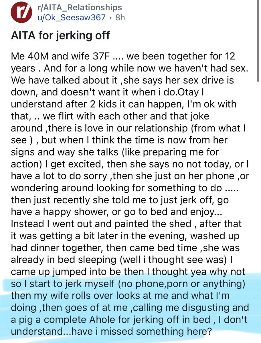 Am I The Arsehole? tweet media