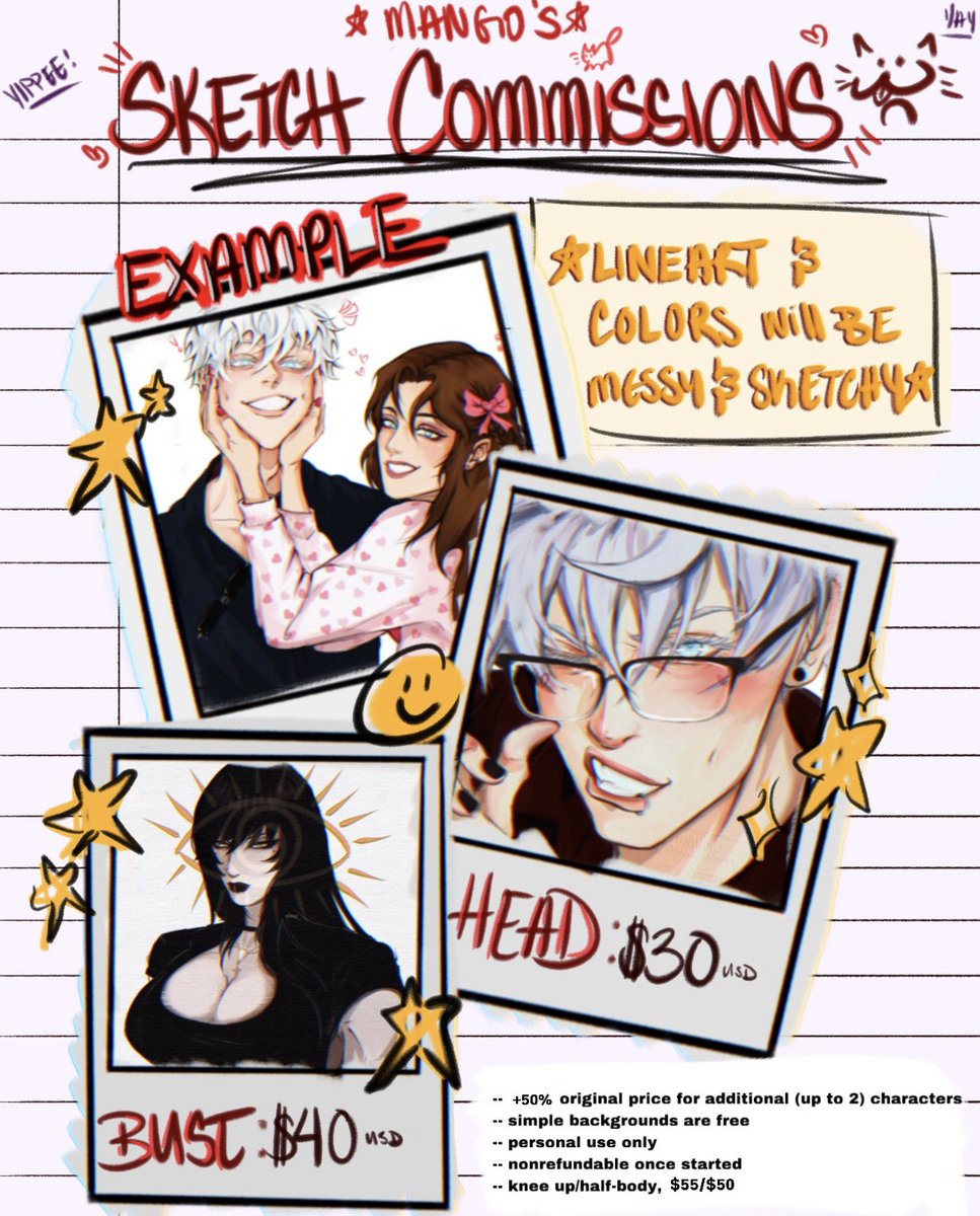 mango 🦐 sketch comms CLOSED tweet media