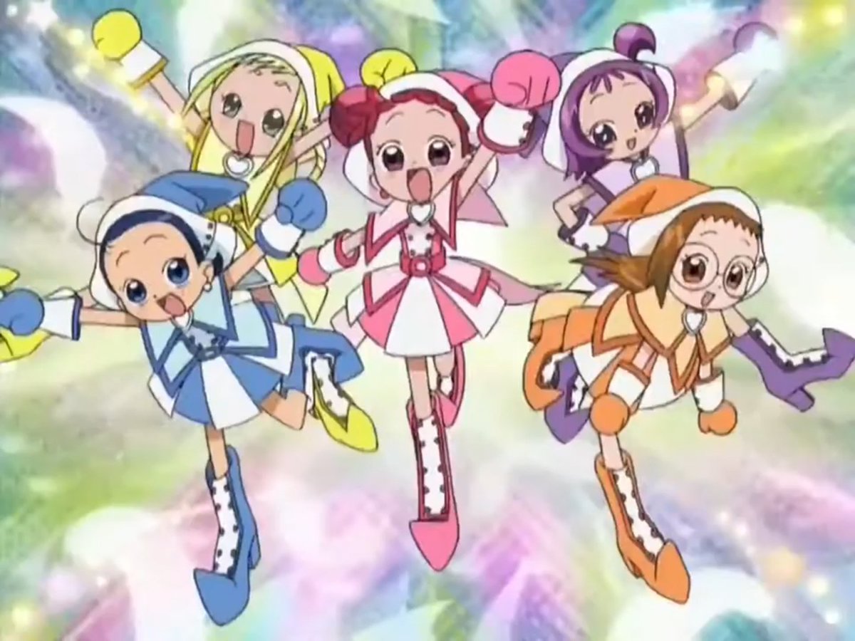 castussan's tweet photo. This might be my fav opening of Doremi, I connected very hard with the rhythm...

Idk how to describe it, but feels like they said "is the last time we're doing this, so let's make it BIG" it's like a celebration of the show, which I think is fitting since this is the last season https://t.co/vQ0OmAdDG2
