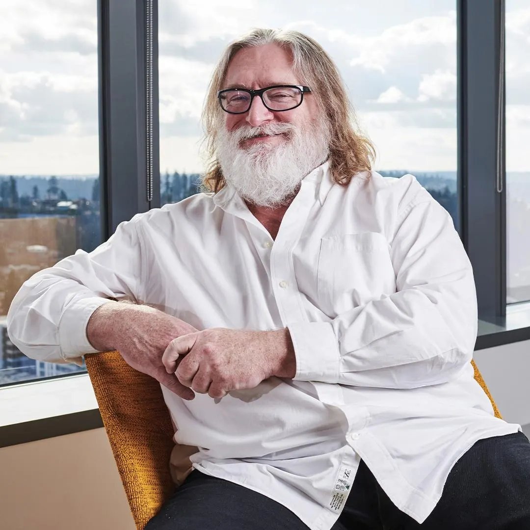 TheSnipingSnake's tweet image. Gabe Newell is not in the Epstein Files 🐐