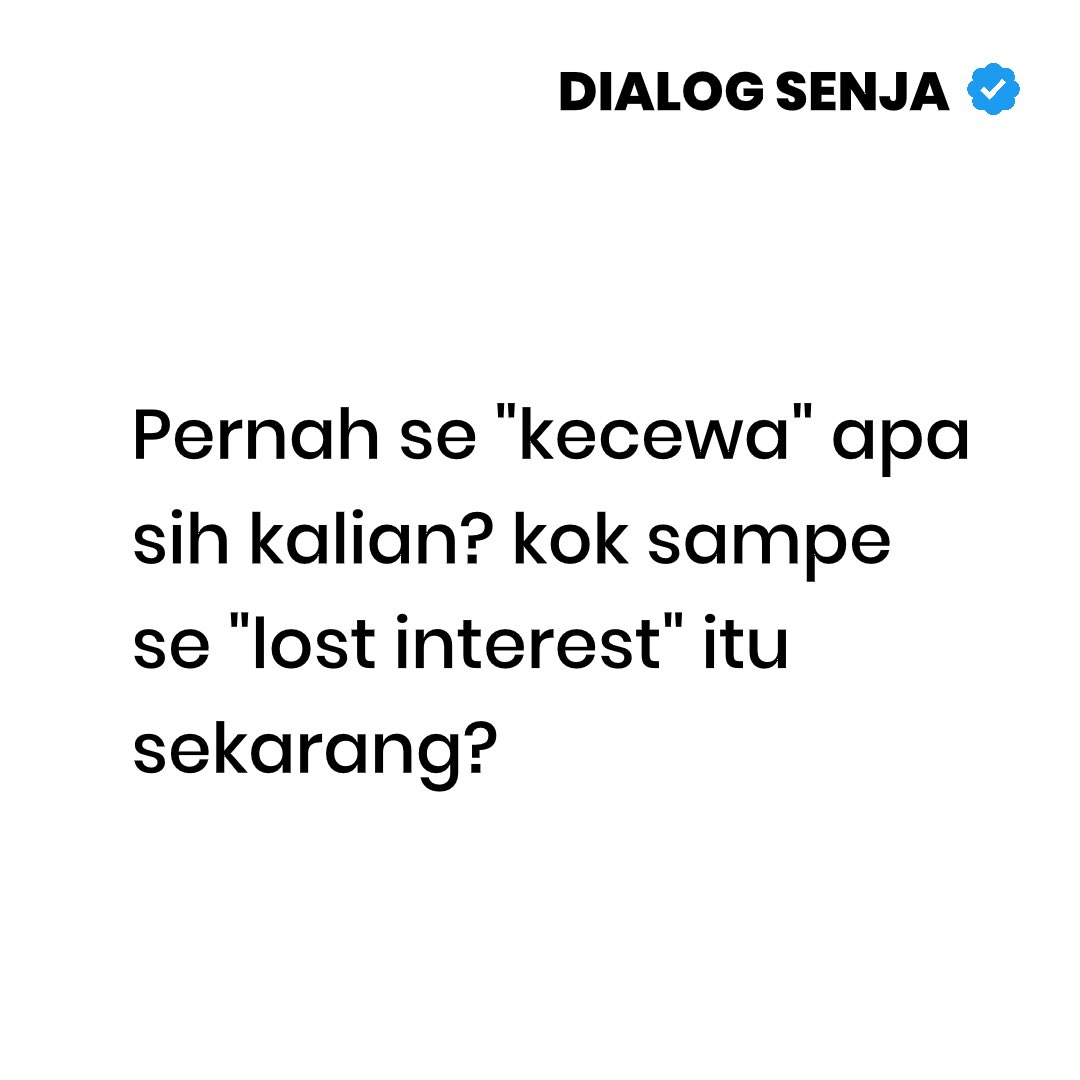 Dialog Senja tweet media